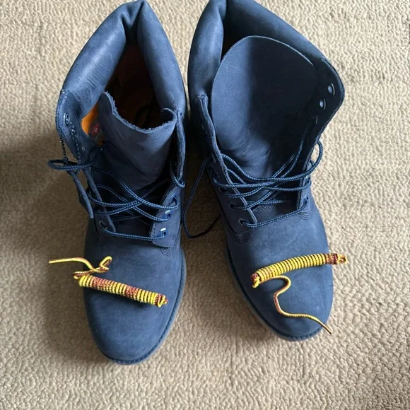 Timberland Men's Navy Boots
